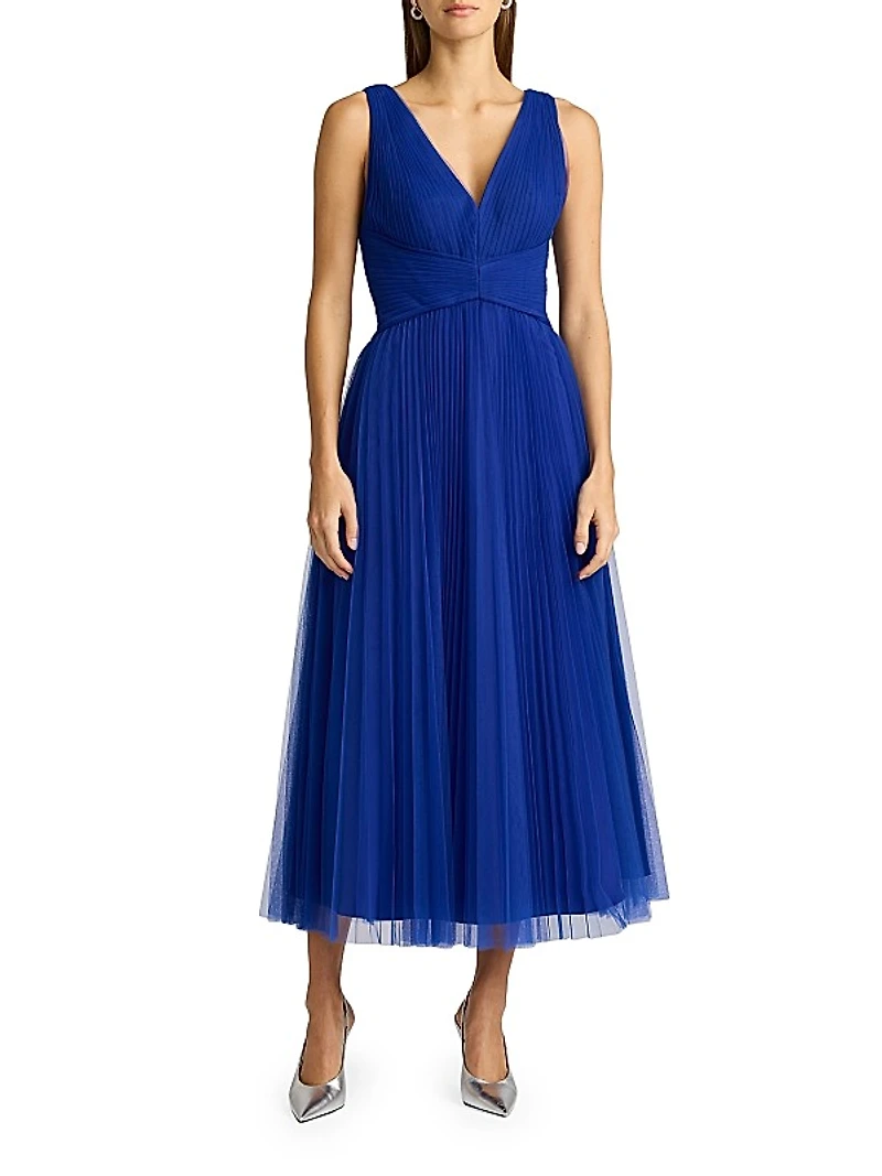 Tulle Midi-Dress