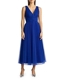 Tulle Midi-Dress