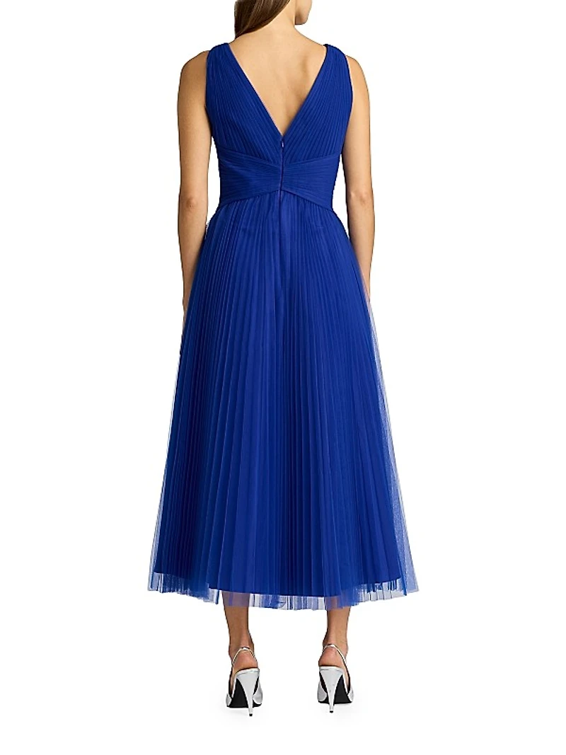 Tulle Midi-Dress