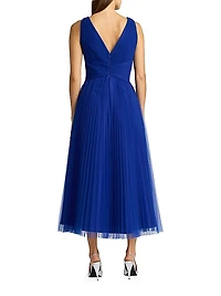 Tulle Midi-Dress