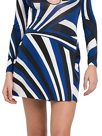 Parade Silk Twill Miniskirt