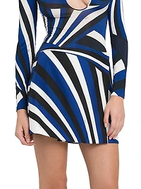 Parade Silk Twill Miniskirt