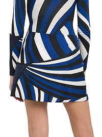 Parade Silk Twill Miniskirt