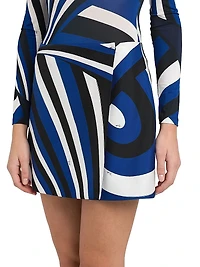 Parade Silk Twill Miniskirt