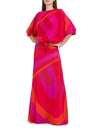 Parade Jersey Satin Maxi Skirt