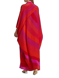 Silk Crepe de Chine Kaftan