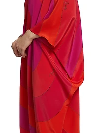 Silk Crepe de Chine Kaftan