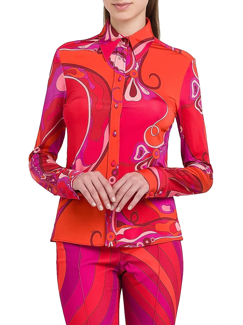 Parade Jersey Satin Shirt