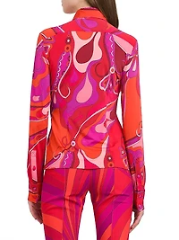 Parade Jersey Satin Shirt