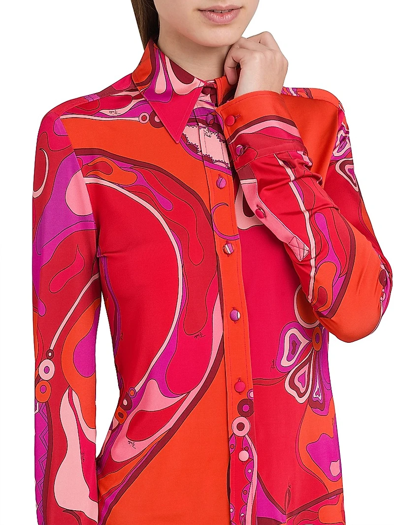 Parade Jersey Satin Shirt