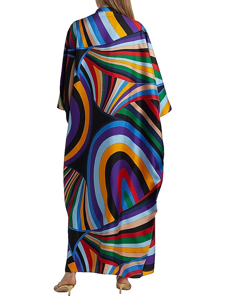 Silk Twill Kaftan