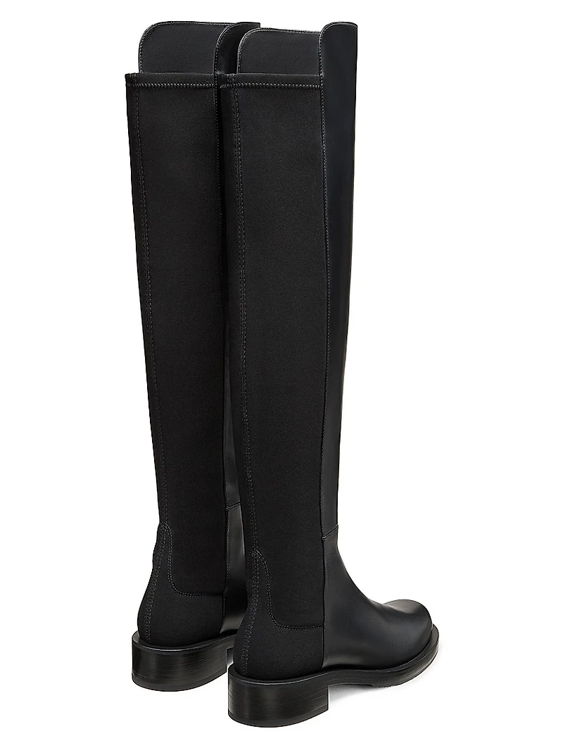 5050 Bold Stretch-Leather Boots