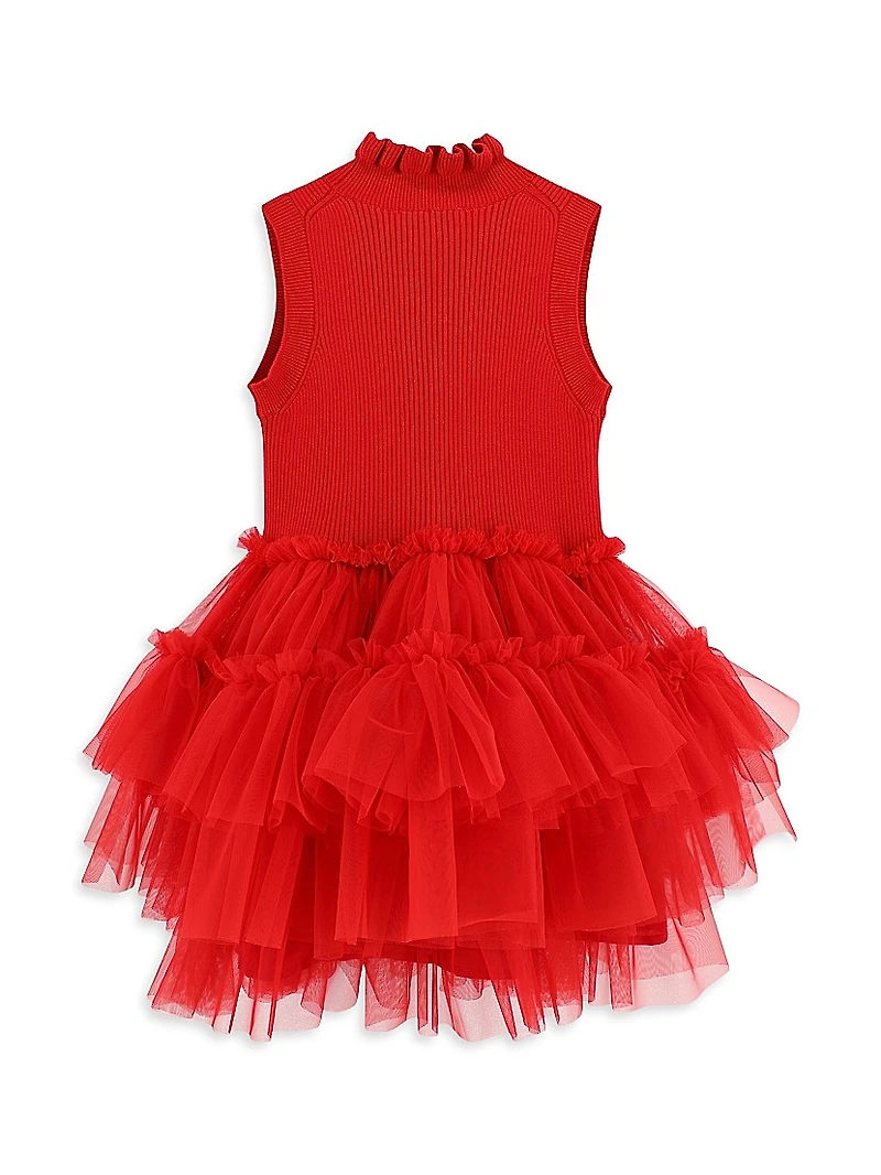 Little Girl's & Girl's Eunice Sleeveless Tutu Dress