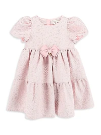 Baby Girl's Jordan Jacquard Dress