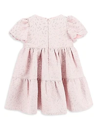 Baby Girl's Jordan Jacquard Dress