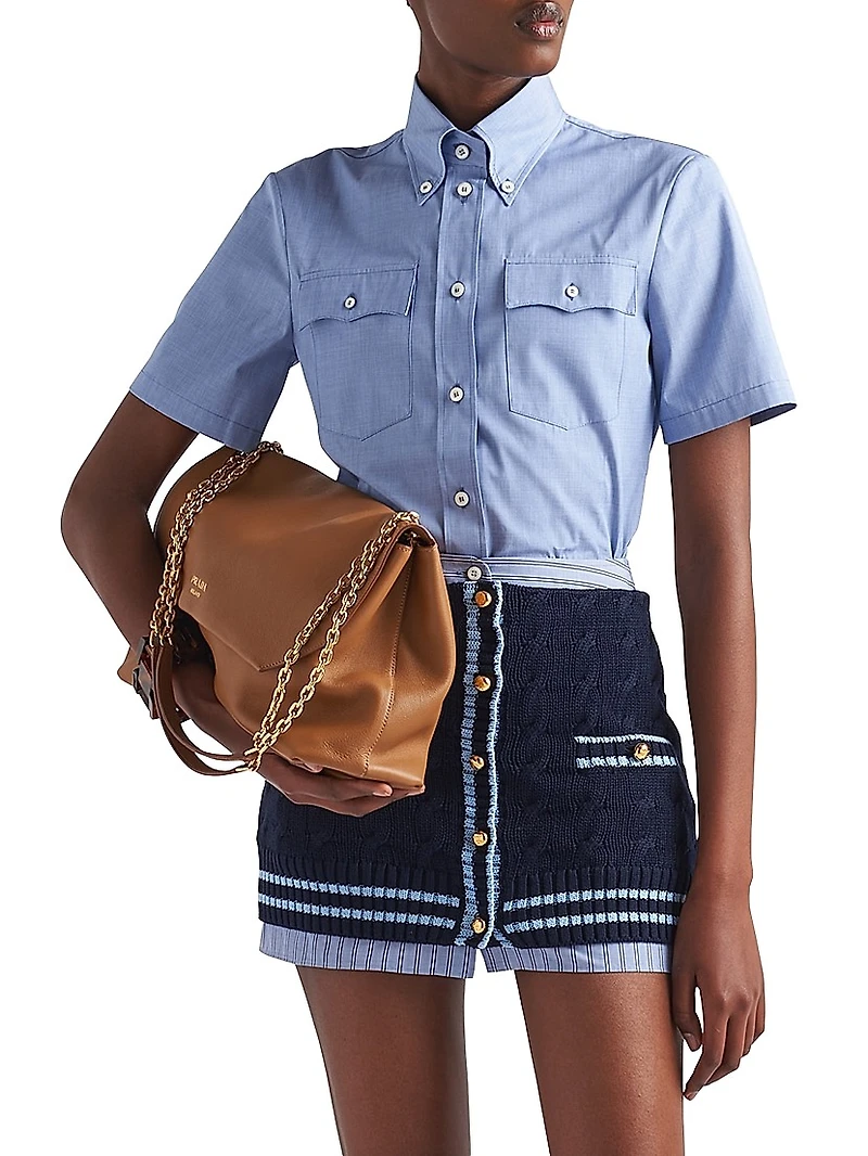 Fil-a-Fil Cotton Shirt