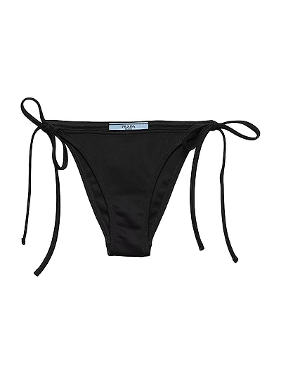 Interlock Knit Bikini Bottom