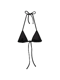 Interlock Fabric Triangle Bikini Top