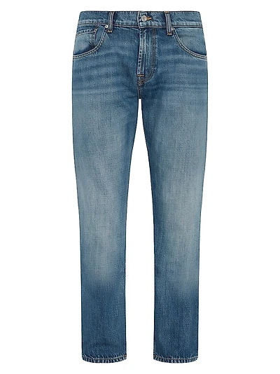 The Straight Mid-Rise Jeans