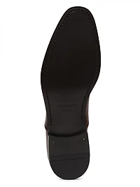 Leather Cap-Toe Oxfords