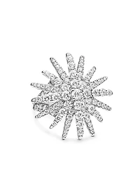 Starburst Ring 18K White Gold