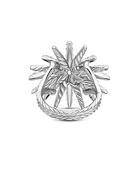 Starburst Ring 18K White Gold