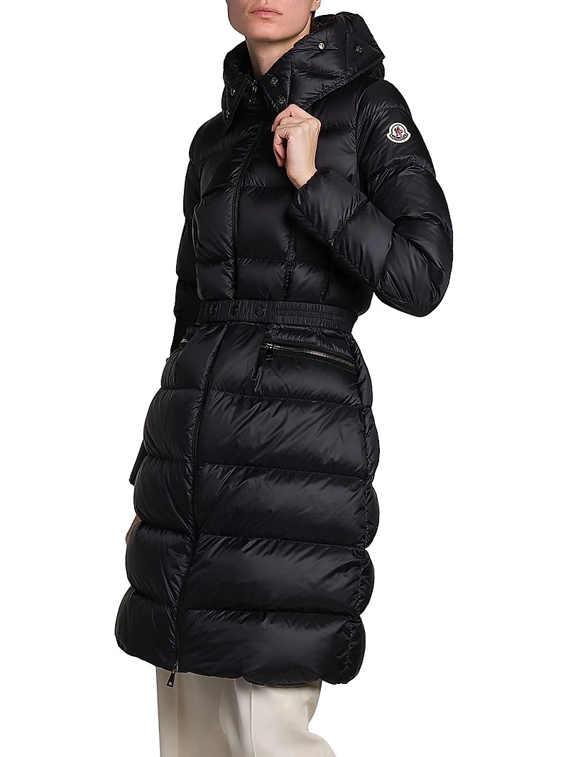 Hirma Down Coat with Hood