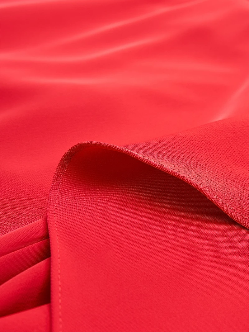 Olaya Fluid Crepe Gown