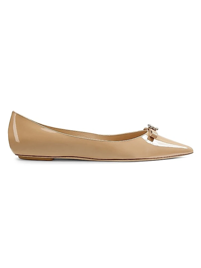 Diana Patent Leather Flats