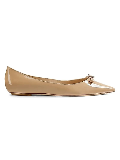 Diana Patent Leather Flats