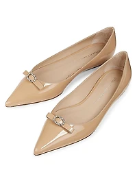 Diana Patent Leather Flats