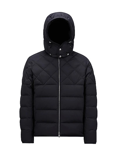 Cecaud Nylon Diamond-Quilted Down Jacket