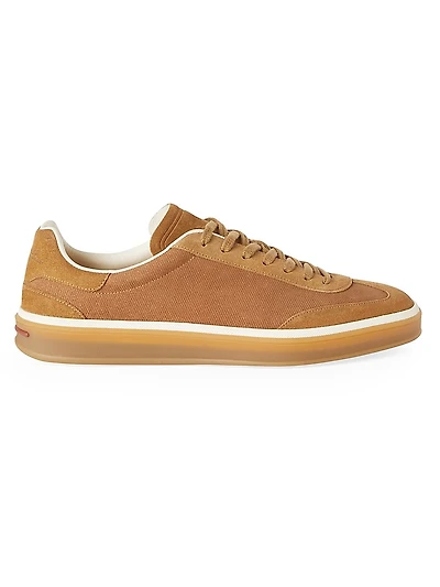 Tennis Walk Suede Low-Top Sneakers