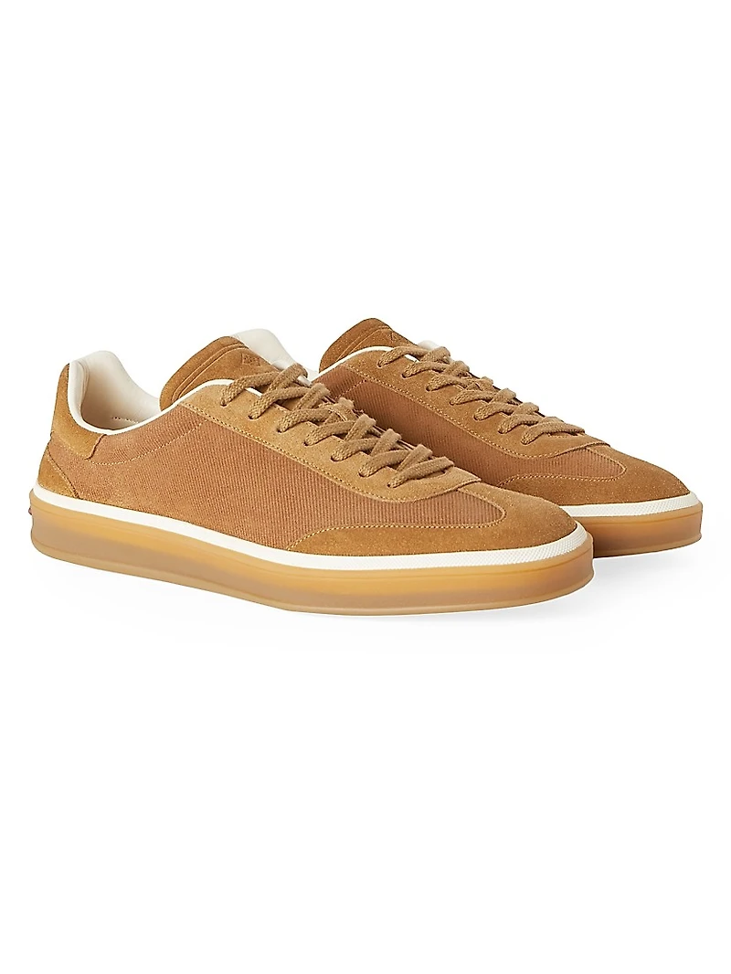 Tennis Walk Suede Low-Top Sneakers