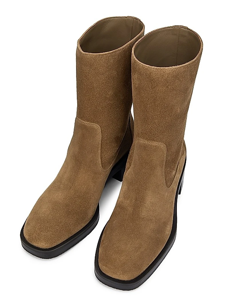 Kaia 40MM Sport Suede Booties