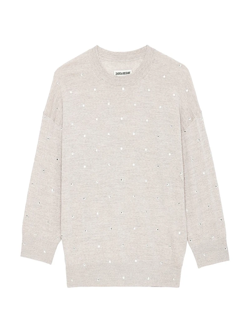 Kansy We Strass Wool Sweater