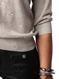 Kansy We Strass Wool Sweater