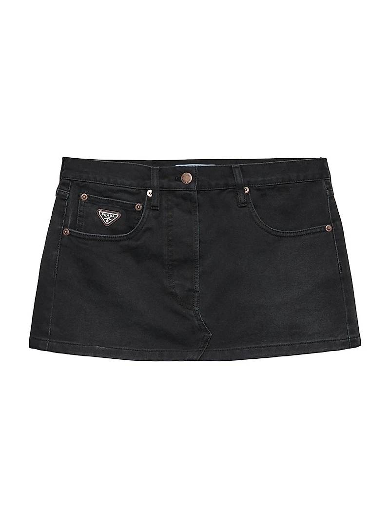 Denim Miniskirt