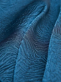 Cecilia Jacquard Off-The-Shoulder Gown