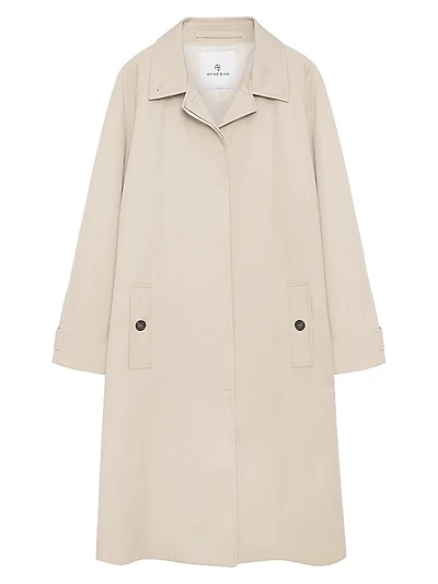 Randy Stretch Cotton Trench Coat