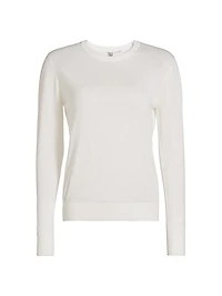 Fine Knit Crewneck Sweater