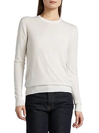 Fine Knit Crewneck Sweater