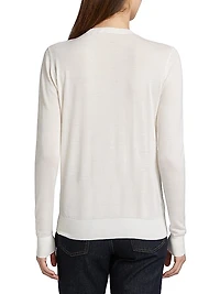 Fine Knit Crewneck Sweater