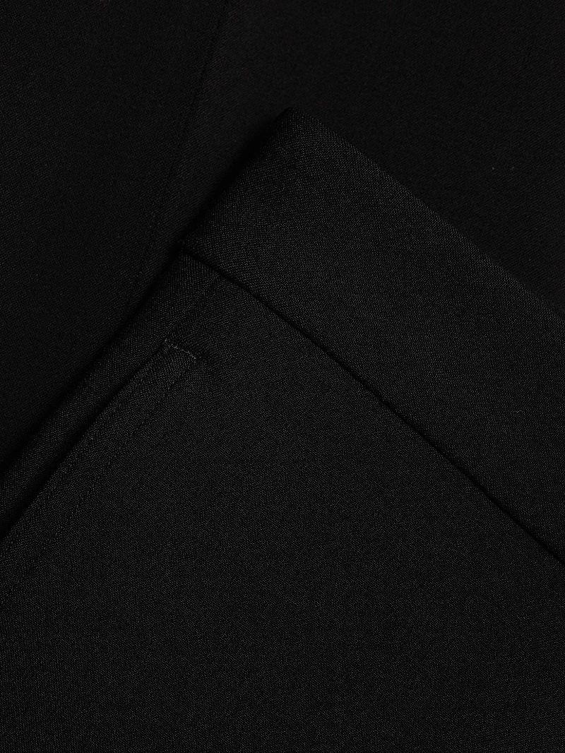 Low-Rise Slim Trousers