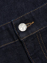 Low-Rise Tapered Jeans