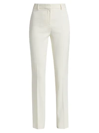Low-Waist Slim-Fit Trousers