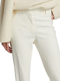Low-Waist Slim-Fit Trousers