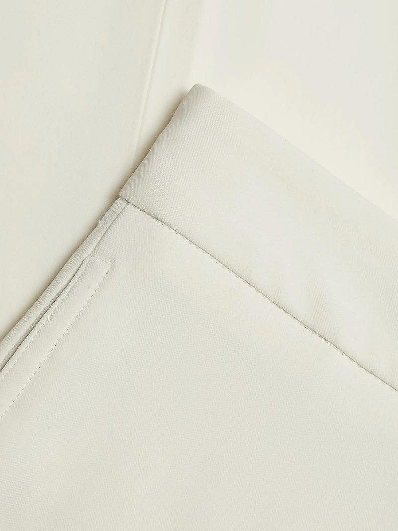 Low-Waist Slim-Fit Trousers