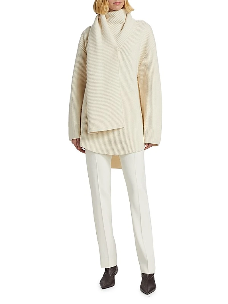 Low-Waist Slim-Fit Trousers