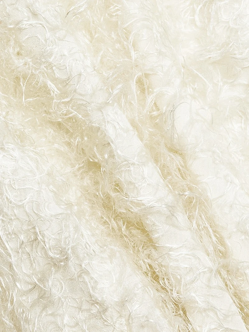 Strapless Fil Coupé Dress